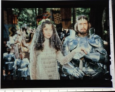 EXCALIBUR Orion 1981 Press Kit Oversized Color Slide Wedding Arthur & Guenevere