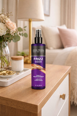 John Frieda Frizz Ease Daily Nourishment Leave-In Conditioner,-8 Fl Oz (Pack 1)