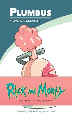 Rick and Morty: Ruled Notebook - paperback Insight Editions