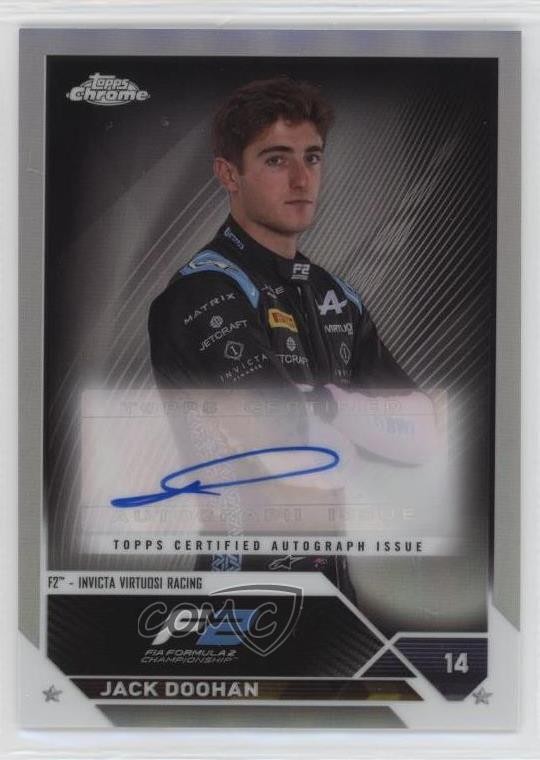 2023 Topps Chrome Formula 1 Auto Jack Doohan #CAC-JD