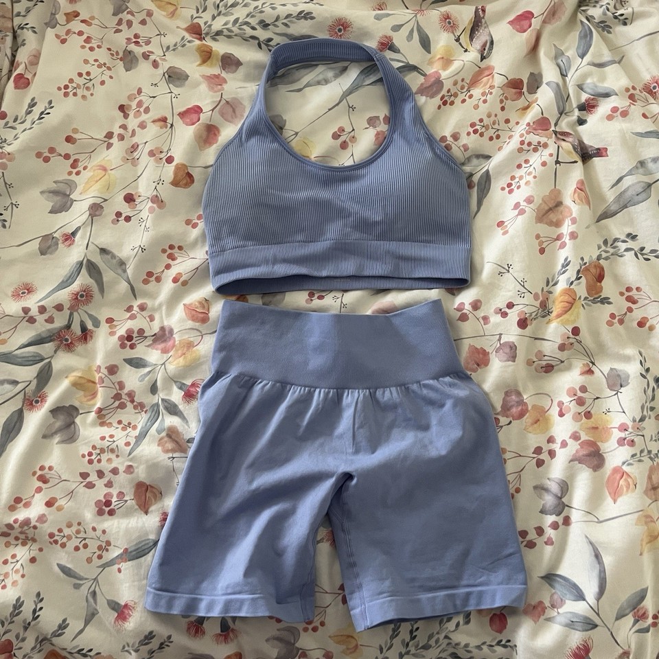 NVGTN Periwinkle Blue Gym Set