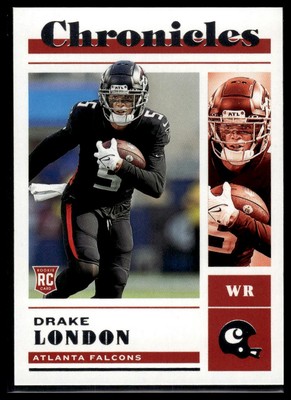 2022 Panini Chronicles #44 Drake London Rookie