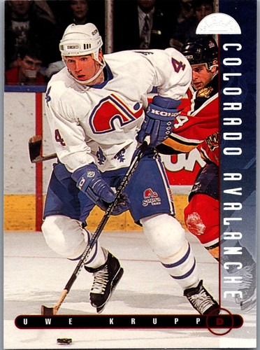 1995 Leaf Uwe Krupp #266 card
