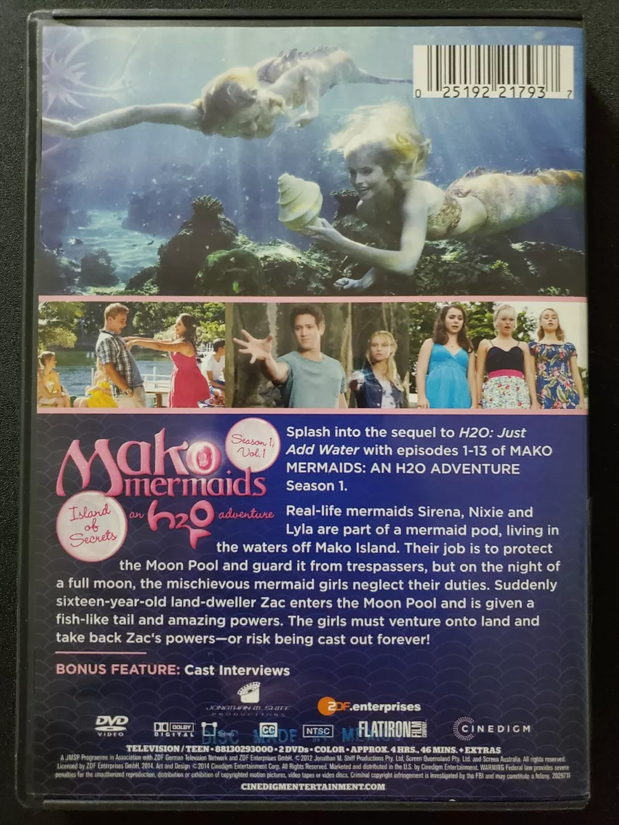 Mako Mermaids: Season 3, DVD, Buy Now