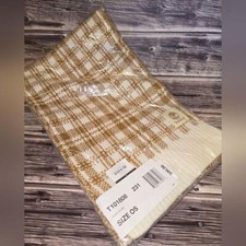 Timberland buffalo plaid scarf NWT 10"x63 "