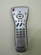 Sharp LCD TV Remote Control GA152WJSA Needs 2 AAA Batteries