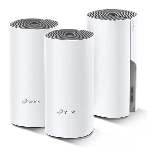 TP-Link Deco E4 Mesh Wi-Fi AC1200 Dual Band 370m² 3er, Router & Repeater WLAN