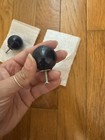 Cabinet Knobs Round Navy Blue Set Of Two — photo 3