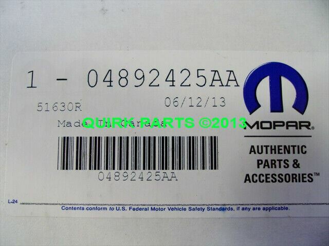 Guía de cadena de distribución del motor para Chrysler Sebring 2001-2010 (N/P 4892425AA)
