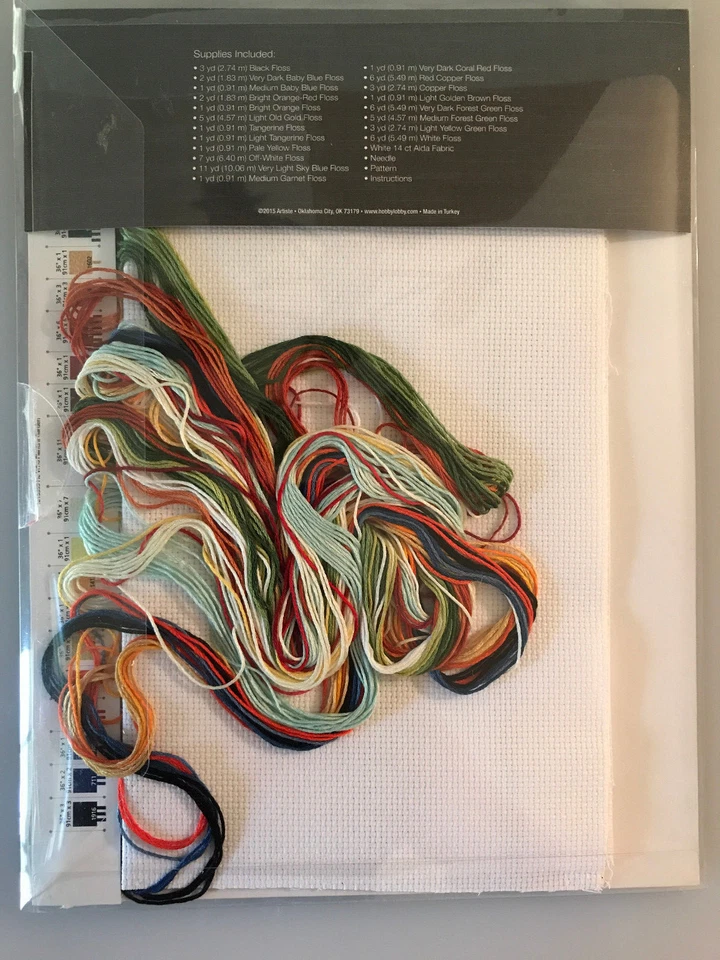 Kit de punto de cruz Zweistik Artiste HE WHO PLANTS A GARDEN diseño Kooler - Nuevo en caja Foto 2 de 2