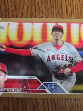 2023 Topps Series 1 Jimmy Herget Gold /2023 Angels