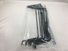 Middle Atlantic LBP-1R4 Lacer Bar 4" Offset Round 19" Black - Pack of 10