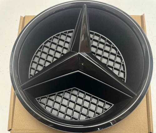 Mercedes-Benz Emblema Griglia Nero Lucido Distintivo Stella Classe E-W213 W238 A0008880100 - Foto 2 di 19