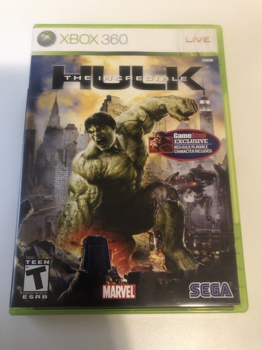The Incredible Hulk (Xbox 360) GAMESTOP EXCLUSIVE NRMINT COMPLETE