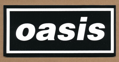 Oasis - Stop The Clocks RARE promo sticker '06