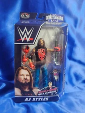 WWE Elite AJ Styles  Wrestlemania 38 With BAF Vince McMahon