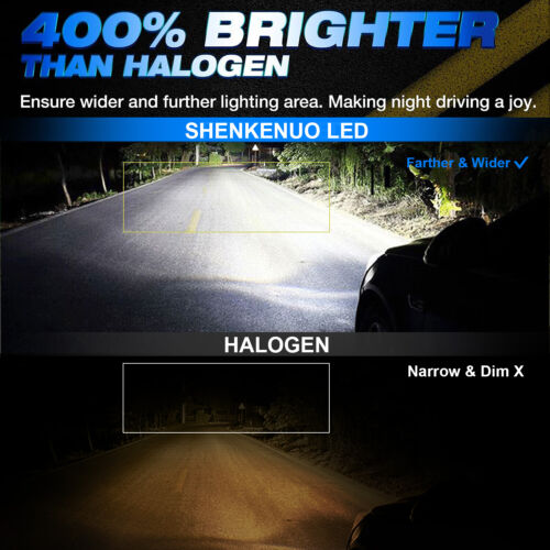For ford F650 F750 F250/350/450 Super Duty 7inch LED Clear Glass Lens Headlight - Picture 5 of 19