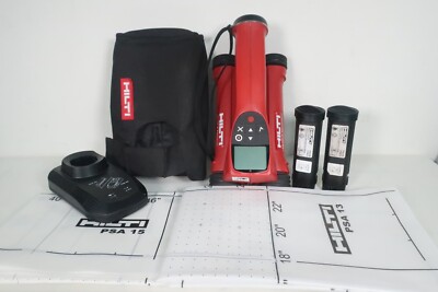 Hilti PS 200 S Ferroscan w/ PSA 80 Batteries and PSA 86 Charger PSA 13 ...