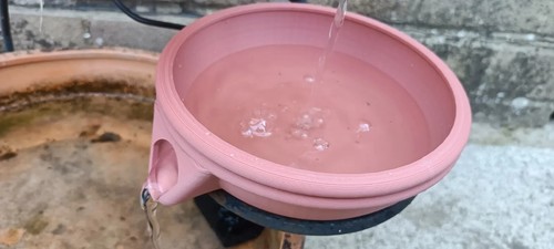 Water Feature Pot Terracotta Cascade Replacement Garden 3D printed plastic - 第 1/3 張圖片