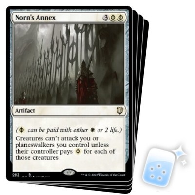 NORN'S ANNEX X4 Phyrexia: All Will Be One: Commander Magic MTG MINT CARD