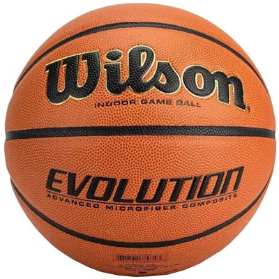 Bälle Basketball Wilson Evolution Indoor Game WTB0586XBEMEA Braunn