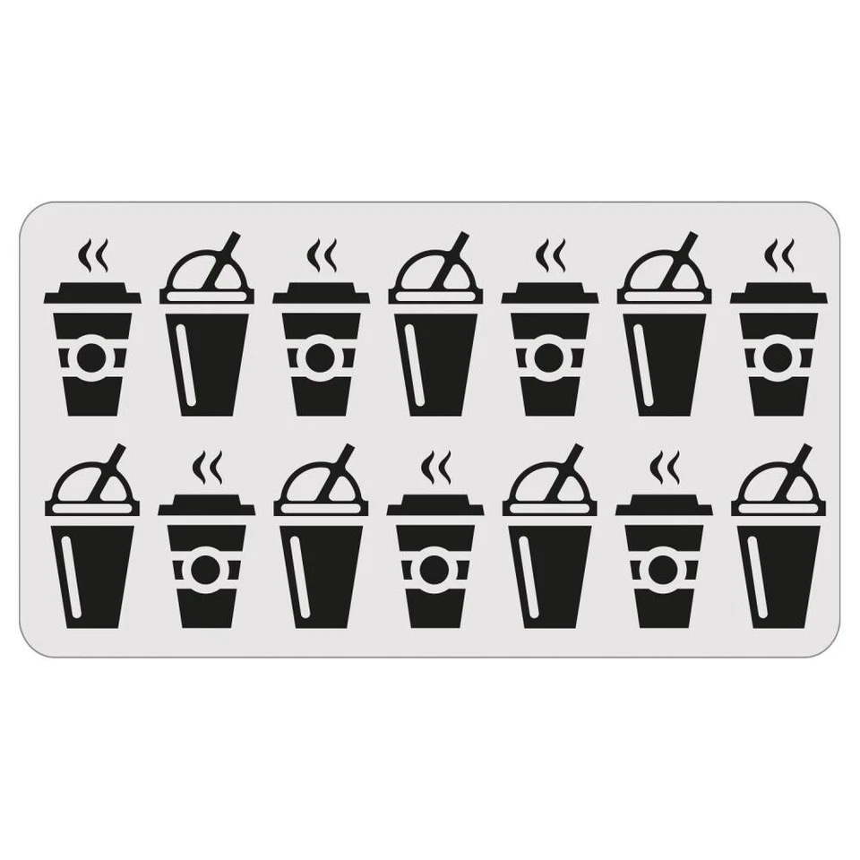 Tim Holtz Sizzix Sidekick Side Order Die ~ COFFEE ~ 666862 - Image 3 of 4