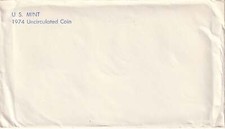 1974 United States Mint Uncirculated Coin Set