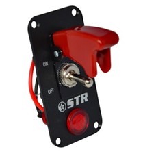 Single Flip Switch Panel Aircraft Style Racing Kit Car for Motorsport Road Oval
