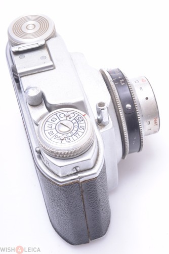 ✅ BEIER BEIRETTE JUNIOR II 35MM CAMERA MADE IN DDR MEYER TRIOPLAN 45MM 3.5 LENS - Picture 2 of 7