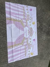 Pink circus backdrop 3x6