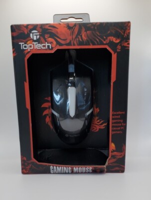 Top-Tech 3d Optical Ergonomic Smooth Glide  Mouse USB 