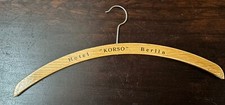Hotel Korso Berlin Vintage Wood Clothes Hanger