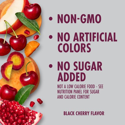 V8 +Energy Black Cherry Juice Energy Drink 8 fl oz Can 6 Pack - Picture 6 of 6