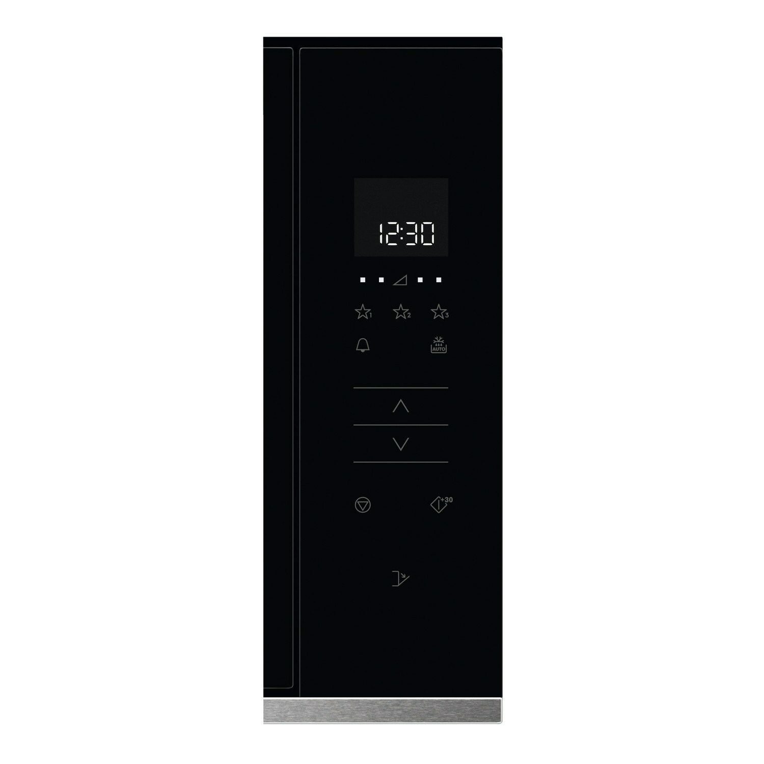 Zanussi ZMBN2SX Built in Microwave Oven Black/Stainless Steel for