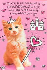 Happy Valentine s Day, Young Granddaughter, K...