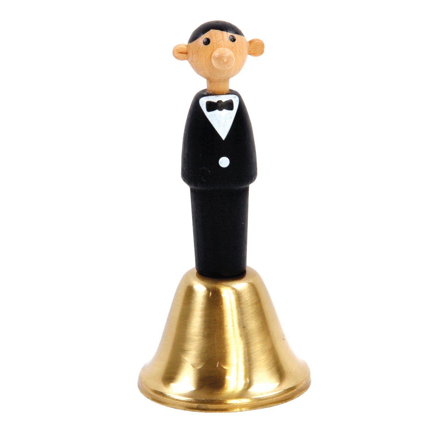 Kikkerland Desk Bell, a Table (SC18), Panic