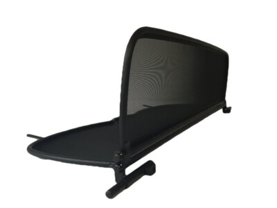KAWI Windschott für Mercedes CLK W209 Baujahr 2003-2010 (Schwarz)