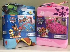 paw patrol flannel sheets