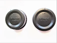 NIKON PRO BODY/LENS CAP SET.(BF1B/LF-4-Quality & Perfect fit-FAST U.S.A.SHIPPING