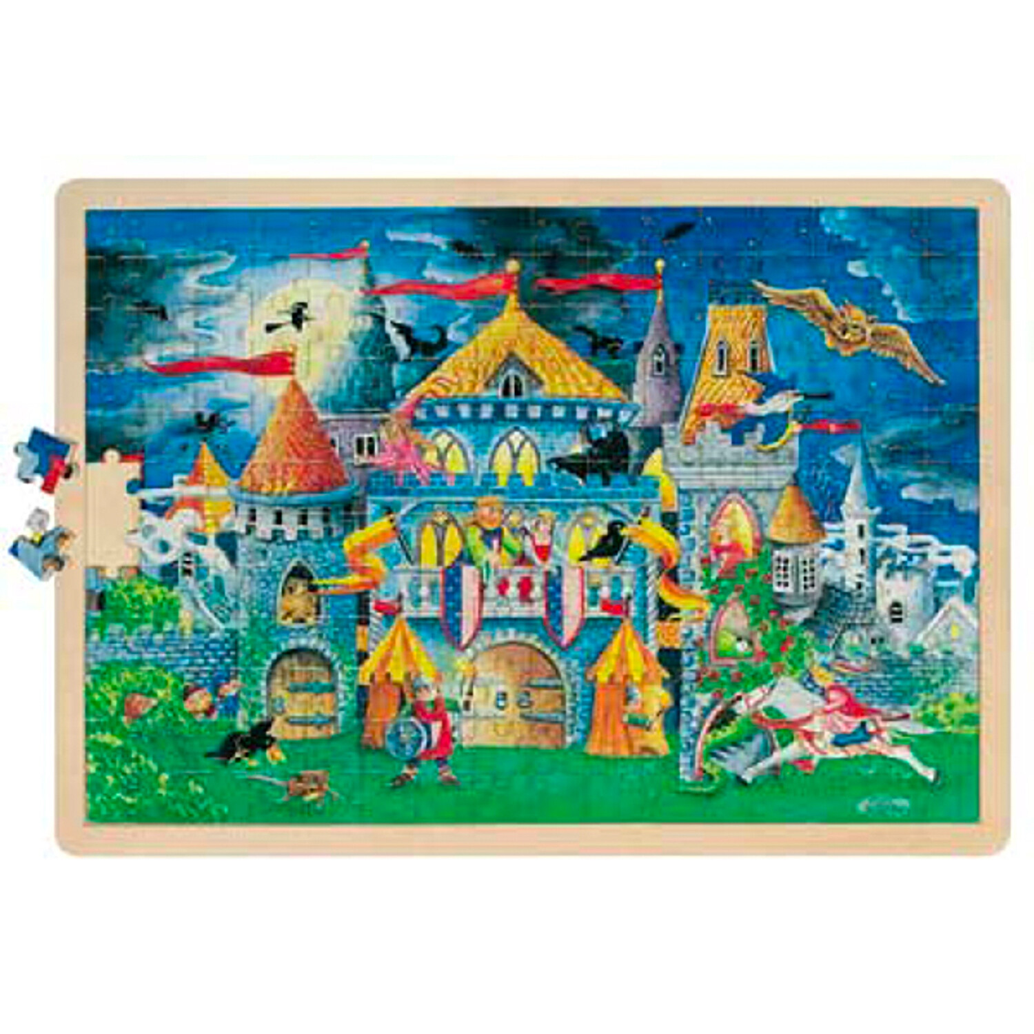 Puzzle Scenario Castello 192 Pezzi GOKI - 2750 GIODICART