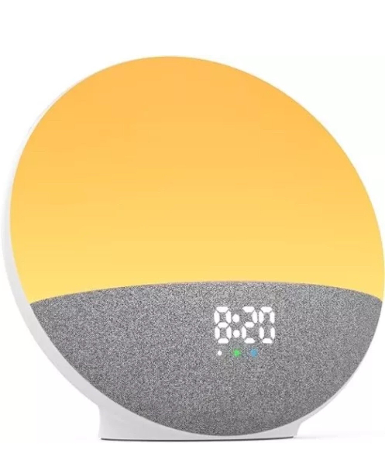 Digital Sunrise Alarm Clock Radio Wake Up Light Sleep Aid Bluetooth Speaker iOS-image