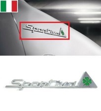 1 Logo Stemma Per Alfa Romeo SPORTIVA QUADRIFOGLIO VERDE Giulietta Mito QV