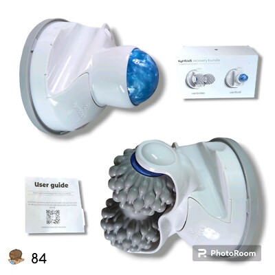 SYMBODI Vertiroller + Vertiball Wall Mount Fitness Muscle Recovery Bundle -White