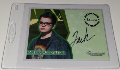 2002 JACK OSBOURNE Ozzy Son A4 AUTOGRAPH CARD NM/MT The OSBOURNES