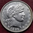 1897 Barber Quarter 25c High Grade UNC Details #78181