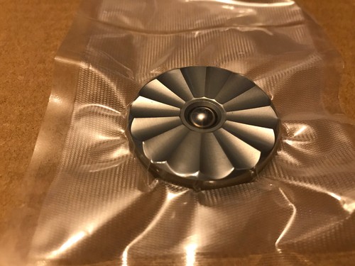 Stainless Steel Radial Sliding Haptic Fidget Coin - Rare EDC - Picture 4 of 5