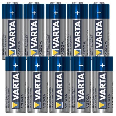 10 x VARTA A23 Alkaline-Batterie 12V MN21-V23GA-23A P23GA Industrieware NEU