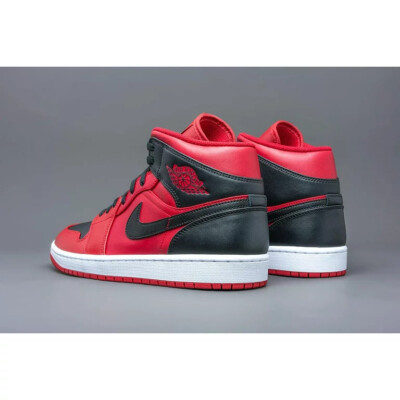 シューズ(男性用) Nike Air Jordan 1 Mid \"Reverse Bred Jordan 1 Mid Reverse Bred Men's - 554724-054 - US
