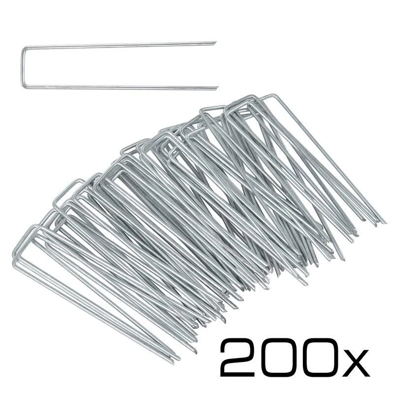 Heringe Erdanker Bodenanker Zeltheringe Erdnagel Gartenvlies Unkrautvlies Zelt - Bild 4 von 4