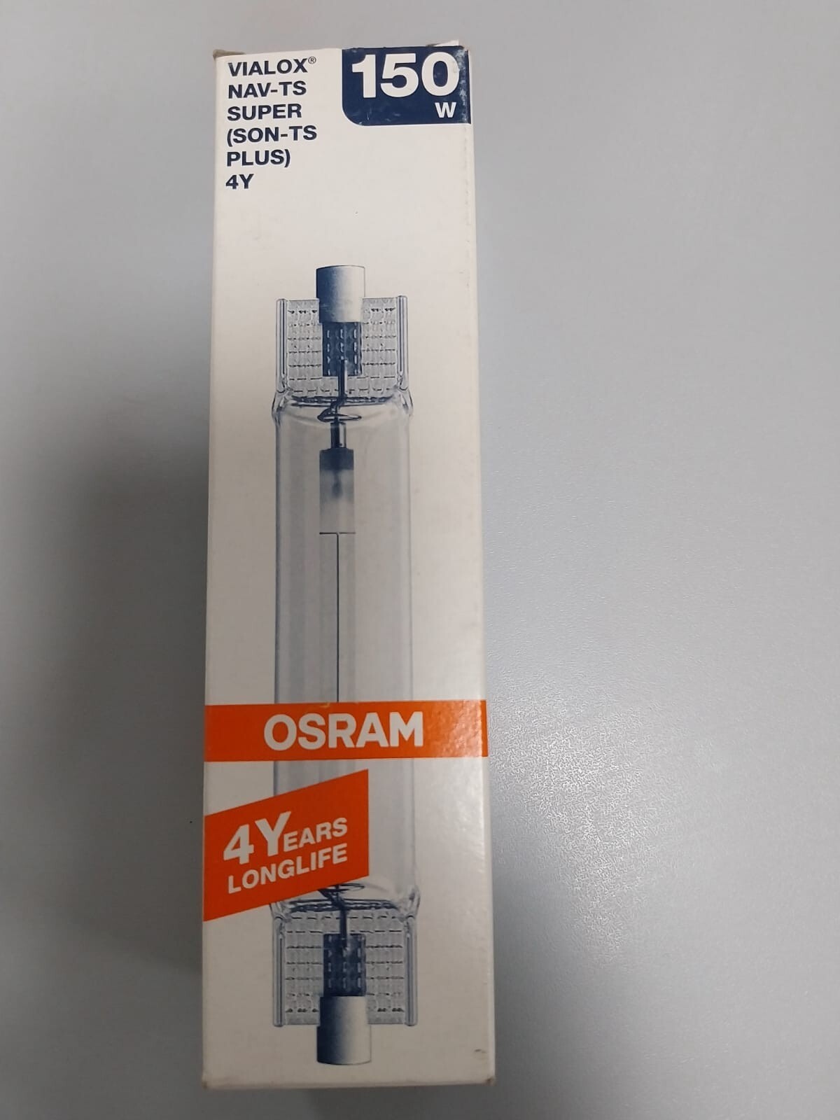 Lampadina Vialox 150w NAV-TS Super 4y (SON-TS plus) a vapori di sodio Osram